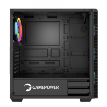 GAMEPOWER HORIZON RGB GAMING KASA MESH PANEL 550W