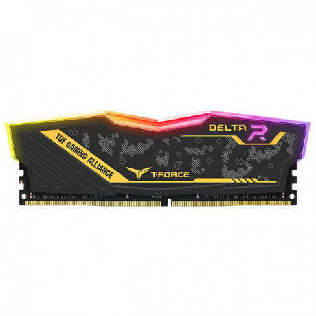 Team T-Force TUF RGB Gaming Alliance 16GB 2x8GB 3200MHz CL16 DDR4 Gaming Ram (TF9D416G3200HC16CDC01)