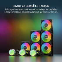 GAMEPOWER SKADI V2 240 AIO ARGB LIQUID COOLING