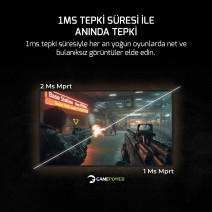 27 GAMEPOWER VIVID F20 CURVED 1MS 144Hz MONITOR WHITE